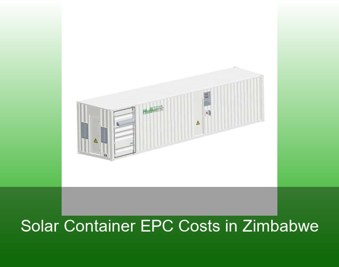 Solar Container EPC Costs in Zimbabwe